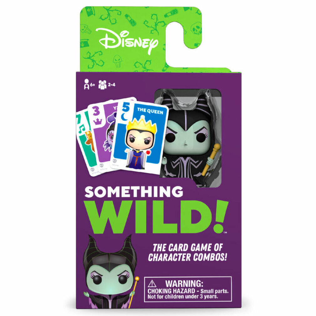 Funko Something Wild Disney Maleficent kaartspel in het Duits, Spaans en Italiaans