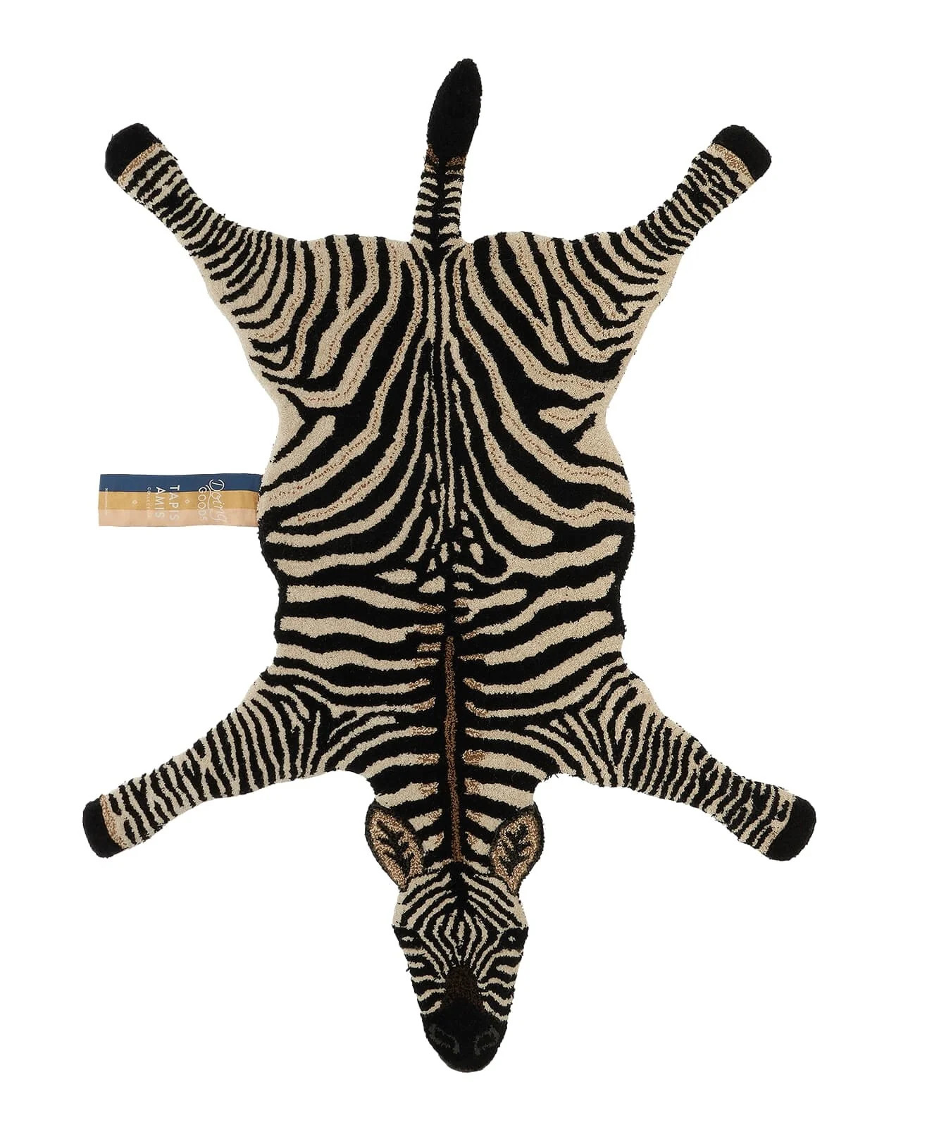 Doing Goods Stripey Zebra Vloerkleed - Wol en Katoen - L