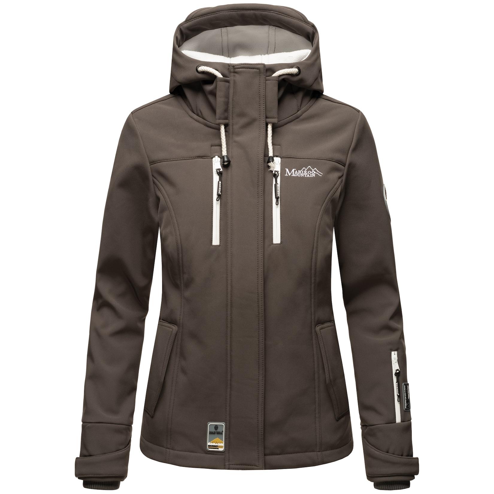 MARIKOO Damen Softshelljacke Outdoor Funktionsjacke Kleinezicke