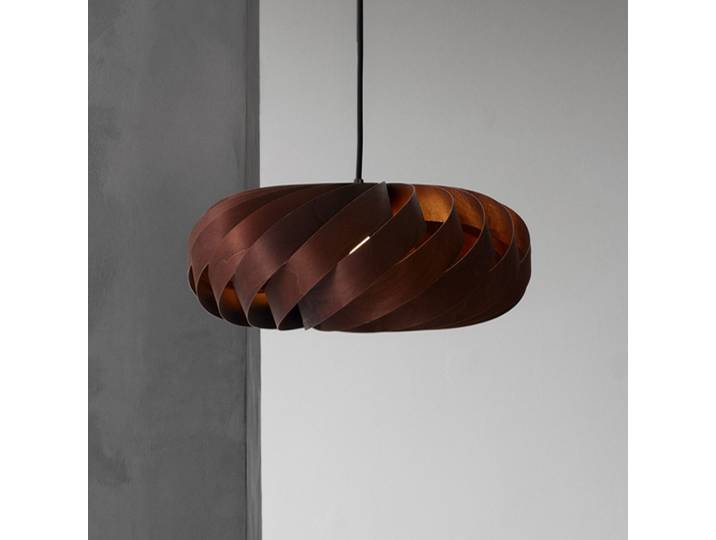 TR5 Pendelleuchte Ø40 Birch Brown - Tom Rossau - Wohnzimmer - Holz