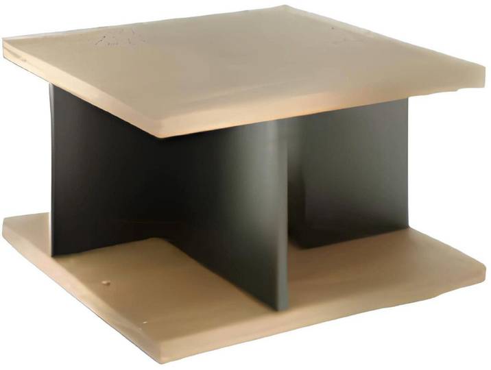 JVmoebel Couchtisch Schwarzer Holztisch für modernes Büro mit exklusivem Design (1-St., Couchtisch), Made in Europa