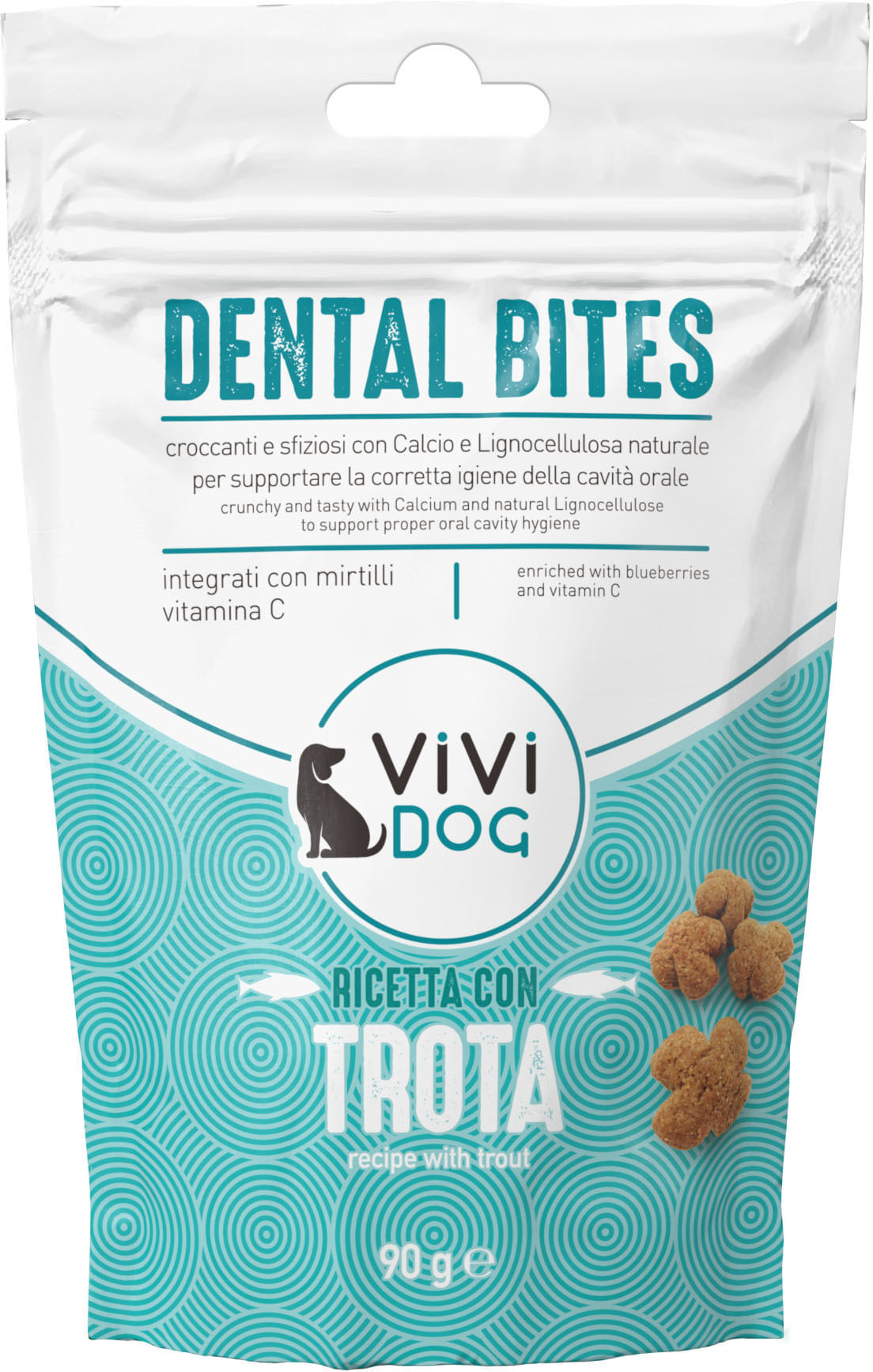Vivi Dog Snack Dental Bites 90G TROTA