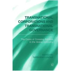 Transnational Corporations and Transnational Governance, Fachbücher