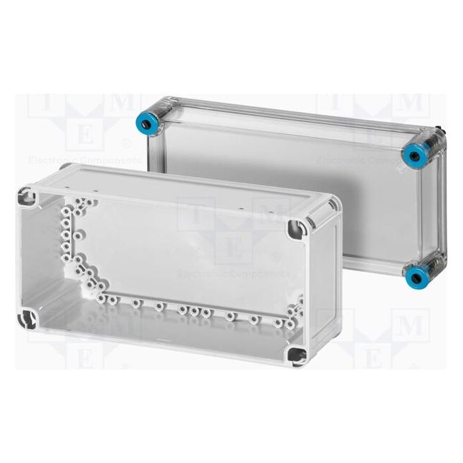 Hensel Gehäuse ohne Rippen 300x150x170mm, transparente Abdeckung - K0100 (Gehäuse) (K 0100)