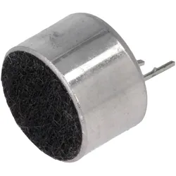 Elektret-Mikrofon, 1,5kΩ, 0,5mA, Ø9,7x6,5mm
