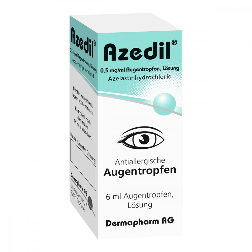 axicorp Pharma GmbH Azedil 0,5 mg/ml Augentropfen Lösung 14270890