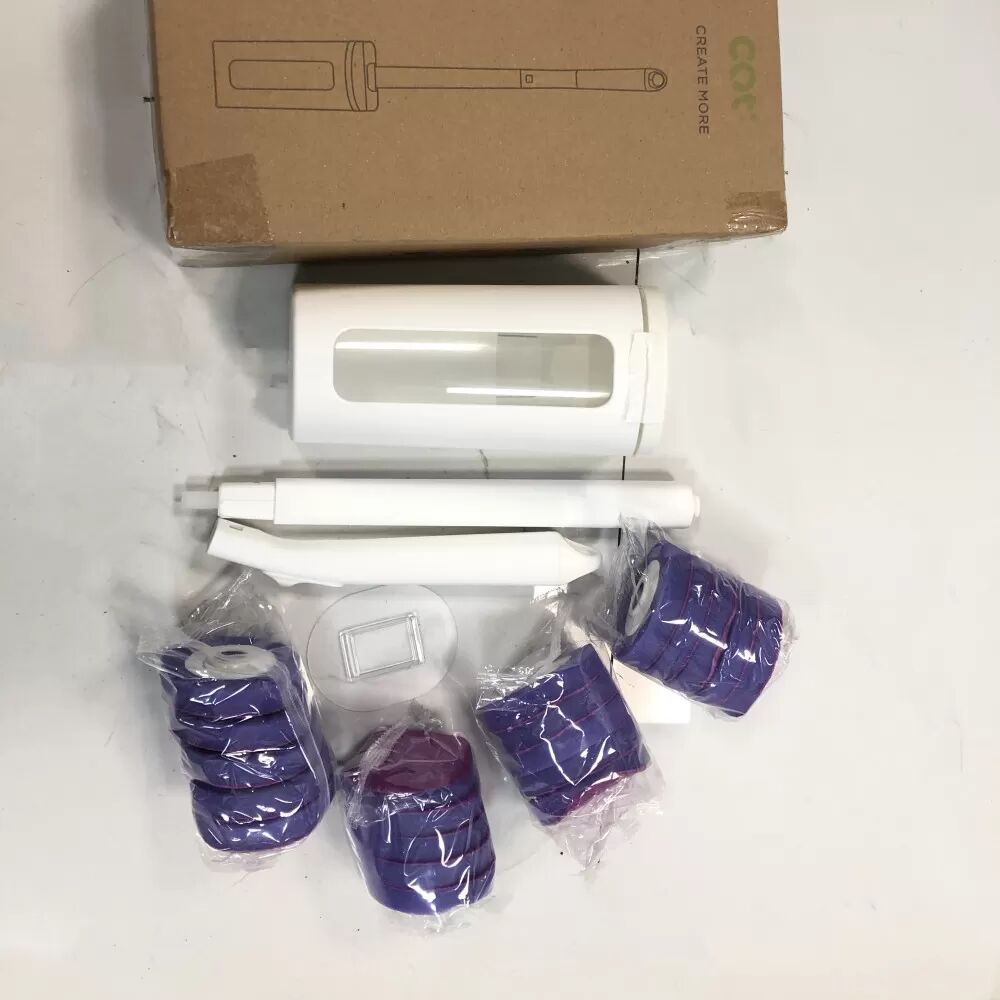 INF Einweg-Toilettenschüsselbürste mit Toilettenstab-Nachfüllungen (Zauberstab + 20 Nachfüllungen) 41 cm