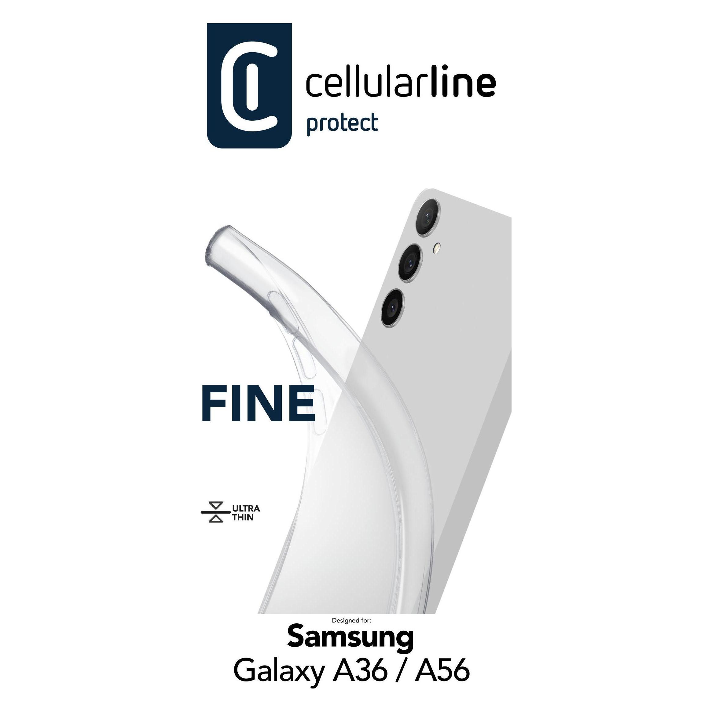 Cellularline Fine Case (Samsung Galaxy A36, Samsung Galaxy A56) (FINECGALA36T)