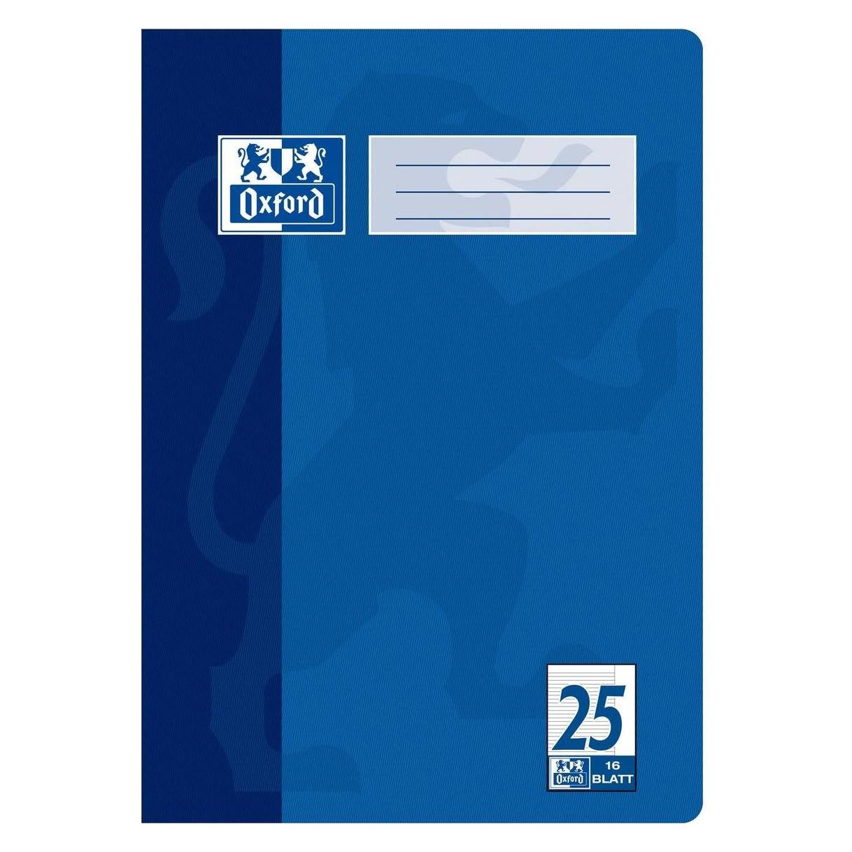 Oxford Schulheft, A4, Lineatur 25 (A4, Liniert, Weicher Einband) (100050311)
