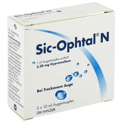SIC OPHTAL N Augentropfen 3X10 ml