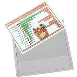 Eichner Sichttasche Magnet 9218-01820-00 A4 quer transparent 10 Stück