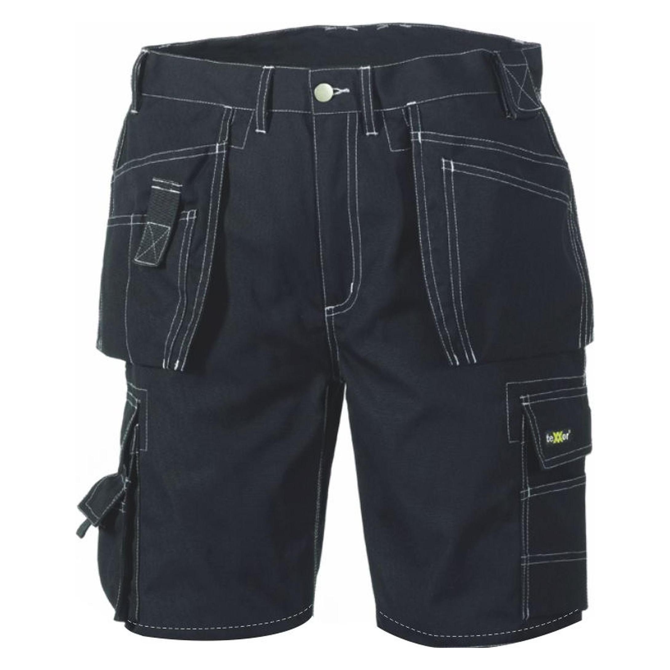 Runnex teXXor Canvas (270 g/m²) Arbeits-Shorts BERMUDA schwarz Gr. 56 (XL) (228247)