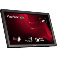 TD2423, LED-Monitor 59.9 cm (23.6 Zoll), schwarz (matt), FullHD, VA, HDMI, DVI, VGA, USB-Hub