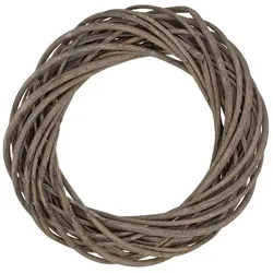 Weidenkranz, grau, 30 cm Ø