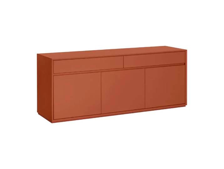 Sideboard Frame, Johann Jakob, kupferbraun, Holzwerkstoff
