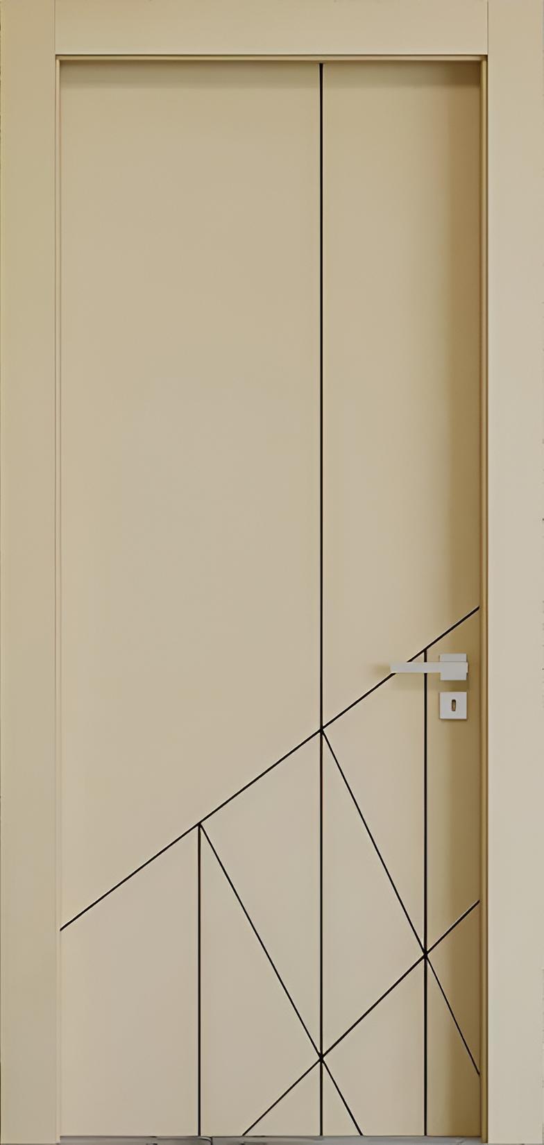 Exklusive Beige Wohnungstür Designer Haustüren Edle Einzeltür