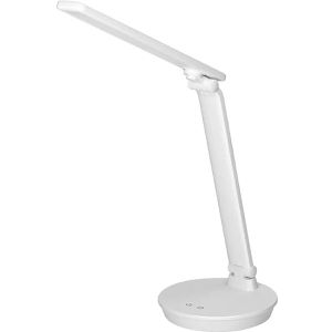 Böttcher-AG Schreibtischlampe mit LED, mit Touchpanel, 250 Lumen / 5 W, dimmbar, weiß