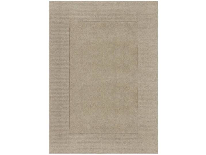 HANDWEBTEPPICH WOLL BORDÜRE BEIGE 160X230