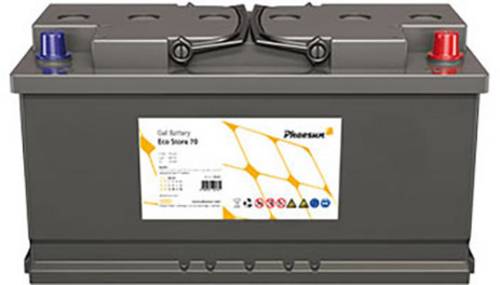 Phaesun Eco Store 165 340269 Solarakku 12V 165Ah Blei-Gel (B x H x T) 51.3 x 22.3 x 22.3cm Konuspol