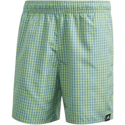 adidas Check CLX Badeshorts Herren FJ3396 - semi solar slime 4 (S)