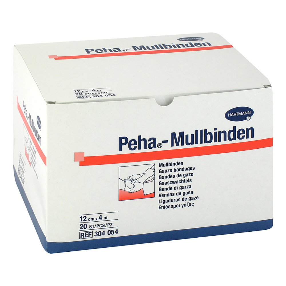 PAUL HARTMANN AG Peha-mullbinde 12 cmx4 m 10069286