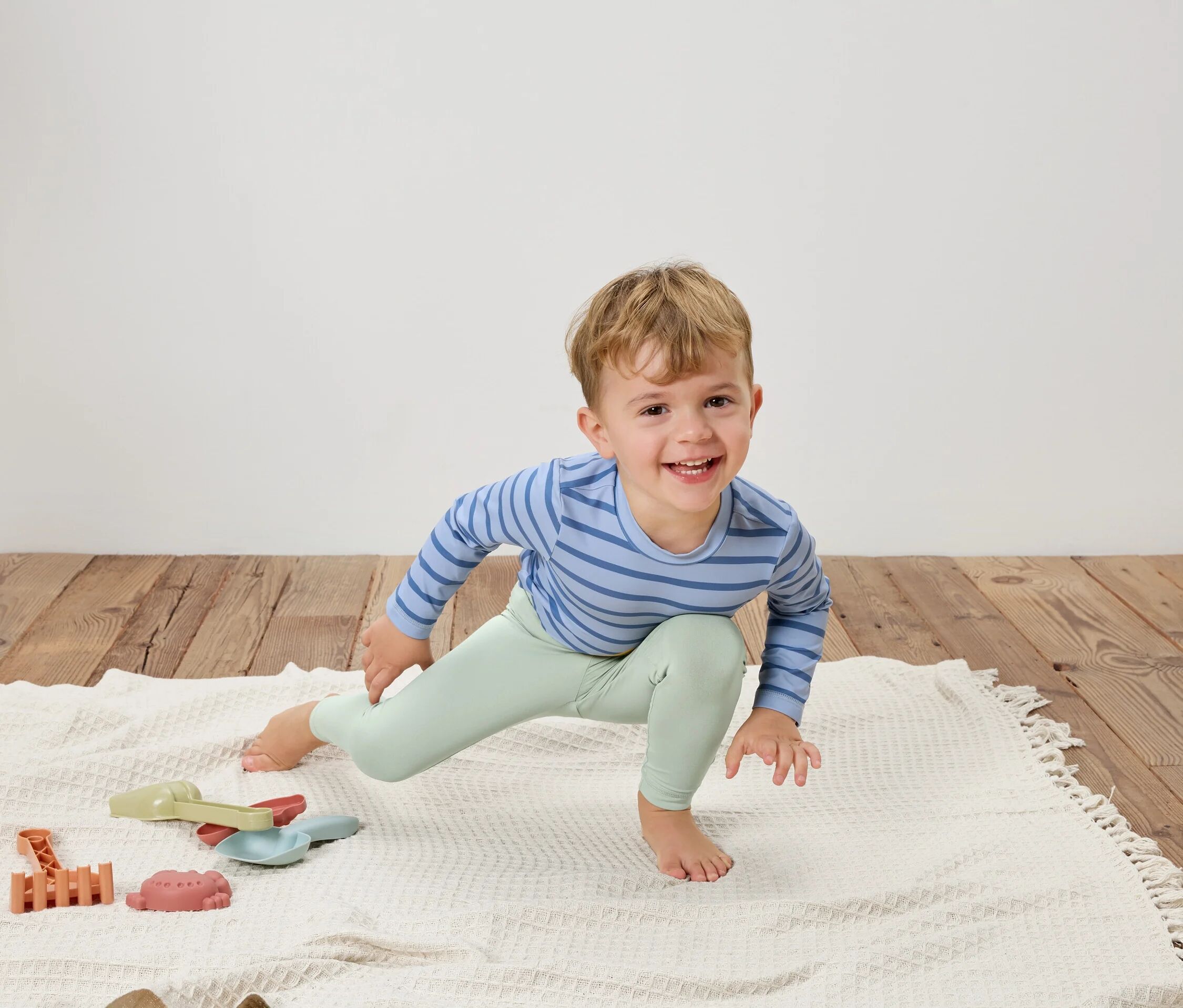 Tchibo - Kinder-Badeleggings mit UV-Schutzfaktor 50+ - Unisex - Gr. 122/128 - grau