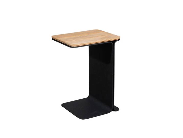 Cane-line Table d appoint Mega Teck-pied lava grey'