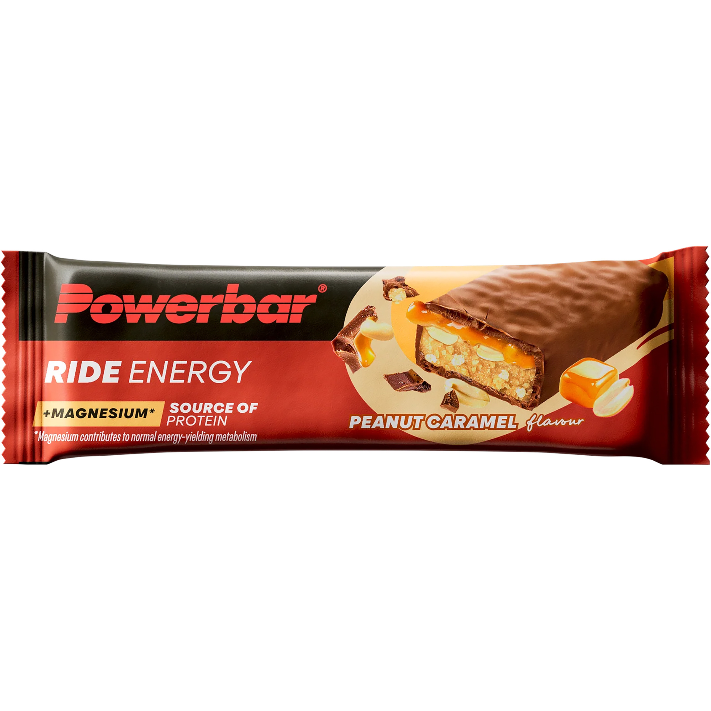 PowerBar Ride Bar Erdnuss-Karamel Energieriegel orange Größe Stück