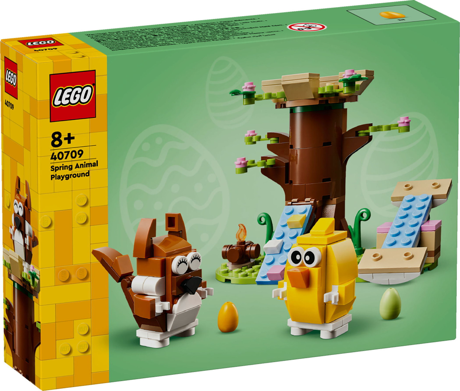 LEGO Lente dieren speelplaats 40709 bouwset met vogel en eekhoorn en boomhuis