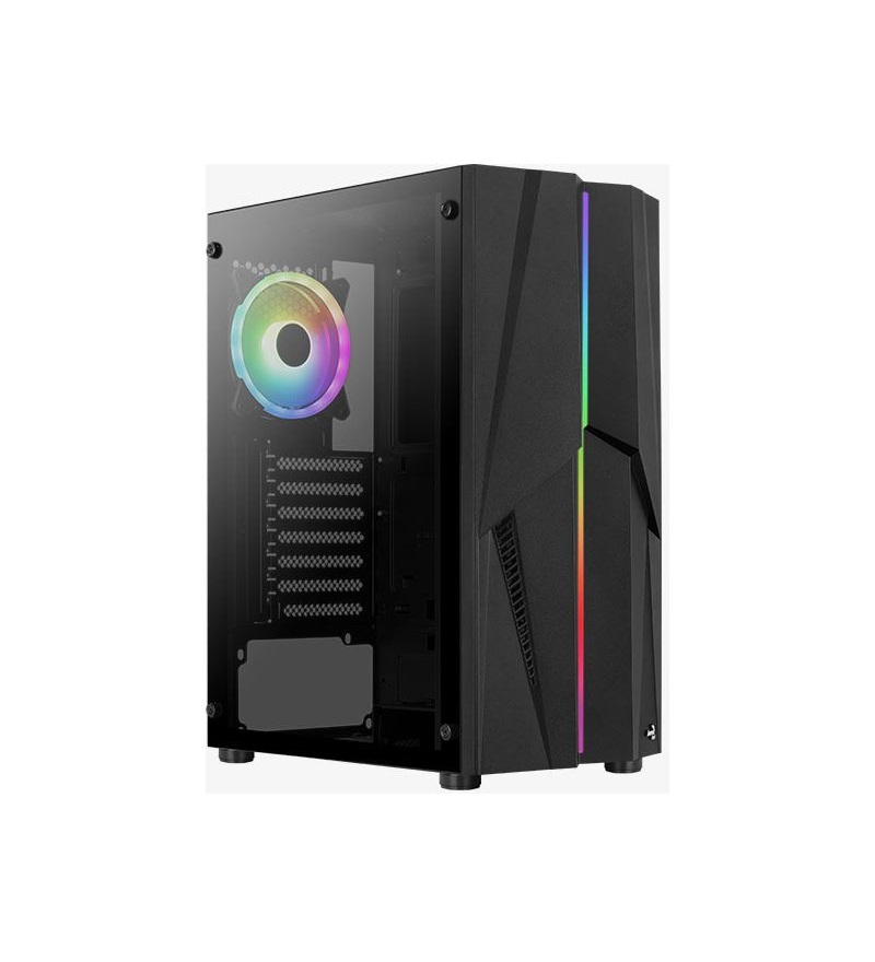 AEROCOOL ADVANCED TECHNOLOGIES Geh AeroCool Midi Mecha v2 MicroATX/ATX/MiniITX o.N. 1xARGB ATX mATX Mini-ITX (ACCM-PV28113.11)