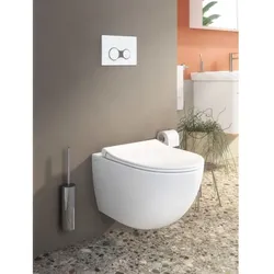 VitrA Sento Wand-Tiefspül-WC 7748B001-0101 36,5x54cm, 3/6 l, ohne Spülrand, Edelweiß