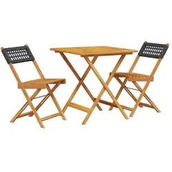vidaXL, Gartentisch + Balkontisch, Jabures (70 x 70 x 75 cm)