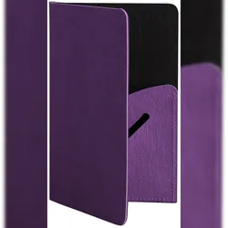 Stil Casa Stil Haus, Set 12 Tür Rest, Polyurethan gepaart, 10,5xh. 22 cm, violette Farbe.