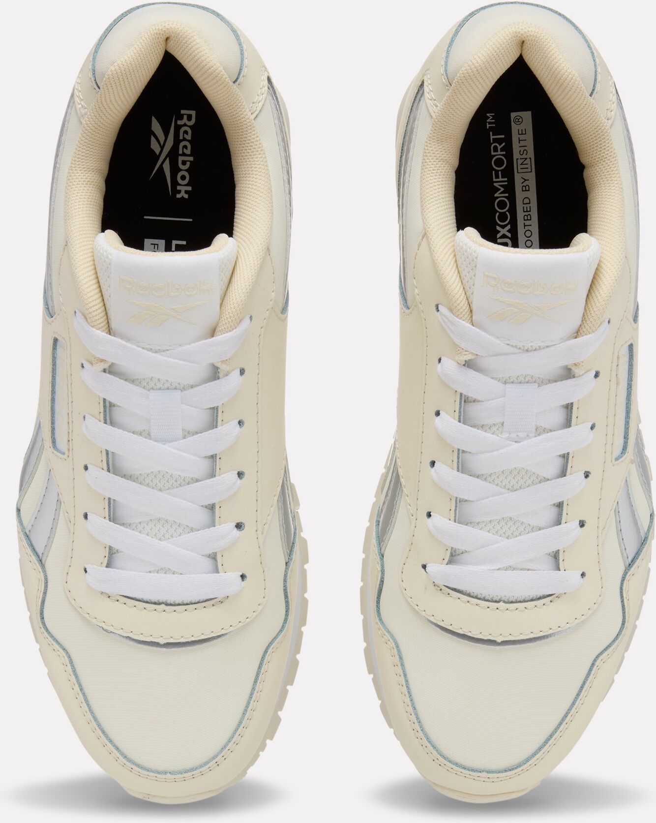 Sneaker REEBOK CLASSIC "REEBOK GLIDE", Damen, Gr. 42, vintagechalk, alabaster, Leder, Synthetik, Textil, Schuhe Sneaker vintagechalk, alabaster 42