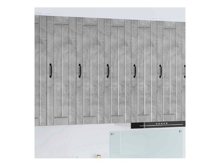 vidaXL Sideboard, Küchenschrank Beton Grau 30 x 31 x 100 cm Holzwerkstoff