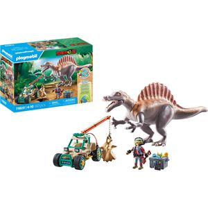 playmobil Spielset DINOS 71820, ab 4 Jahre, Spinosaurus-Angriff auf Dino-Ausgrabung, 60 Teile