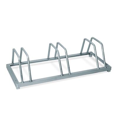 BRB Fahrradständer für 3 Fahrräder - Stahlkonstruktion, verzinkt - LxTxH 880x400x200 mm