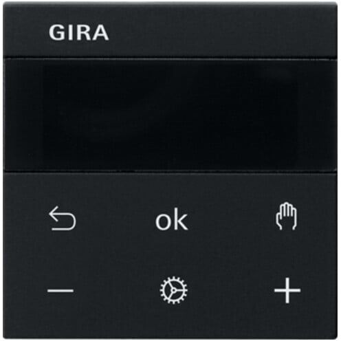 Gira Raumtemperaturregler RTR BT System sw 5394005)