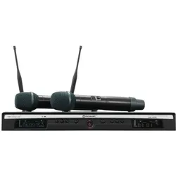 Relacart UR-260D 2-Kanal-UHF-System, Mikrofon