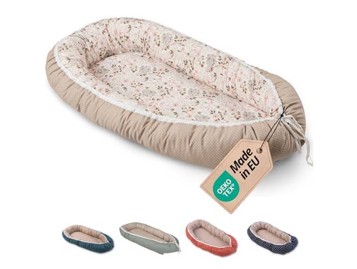 ULLENBOOM Babynest - Ideal für Neugeborene - OEKO-TEX zertifiziert