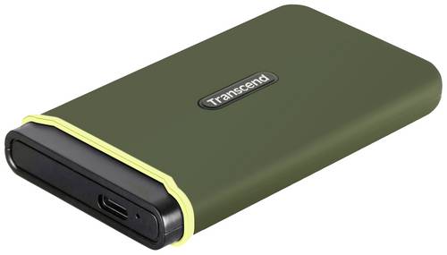 Transcend ESD380C 2 TB Externe SSD USB-C, USB-A Grün TS2TESD380C