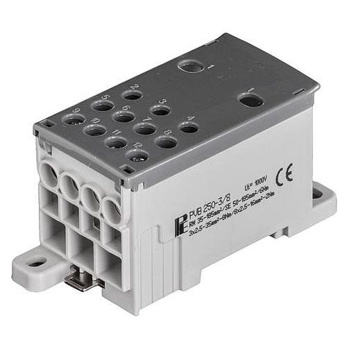 Pollmann Phasenverteilungsblock 1x35-120/3x2,5-35/8x16 PVB250 (PVB250-3/8)