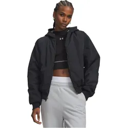 UNDER ARMOUR Latitude Kapuzen-Bomberjacke Damen 001 - black/black L