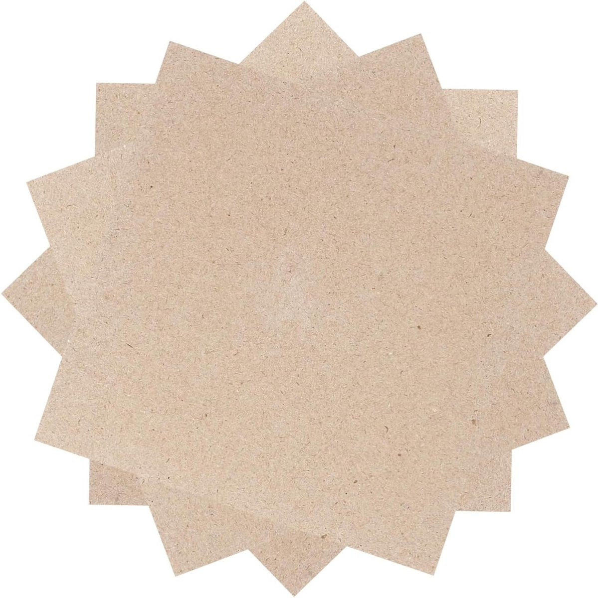 Bloemenpers Set Beige - Plant Persgereedschap voor Knutselen - 14 x 14 cm