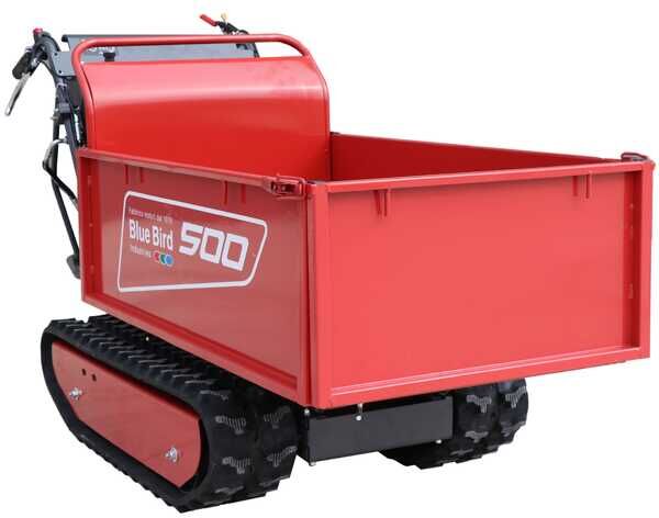 Brouette à chenilles BLUE BIRD Transporter 500 H - Caisson extensible avec charge de 500 Kg