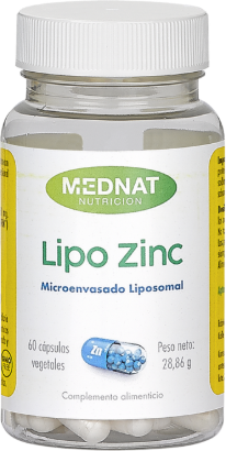 Mednat Nutrición Lipo Zinc 60 Capsules