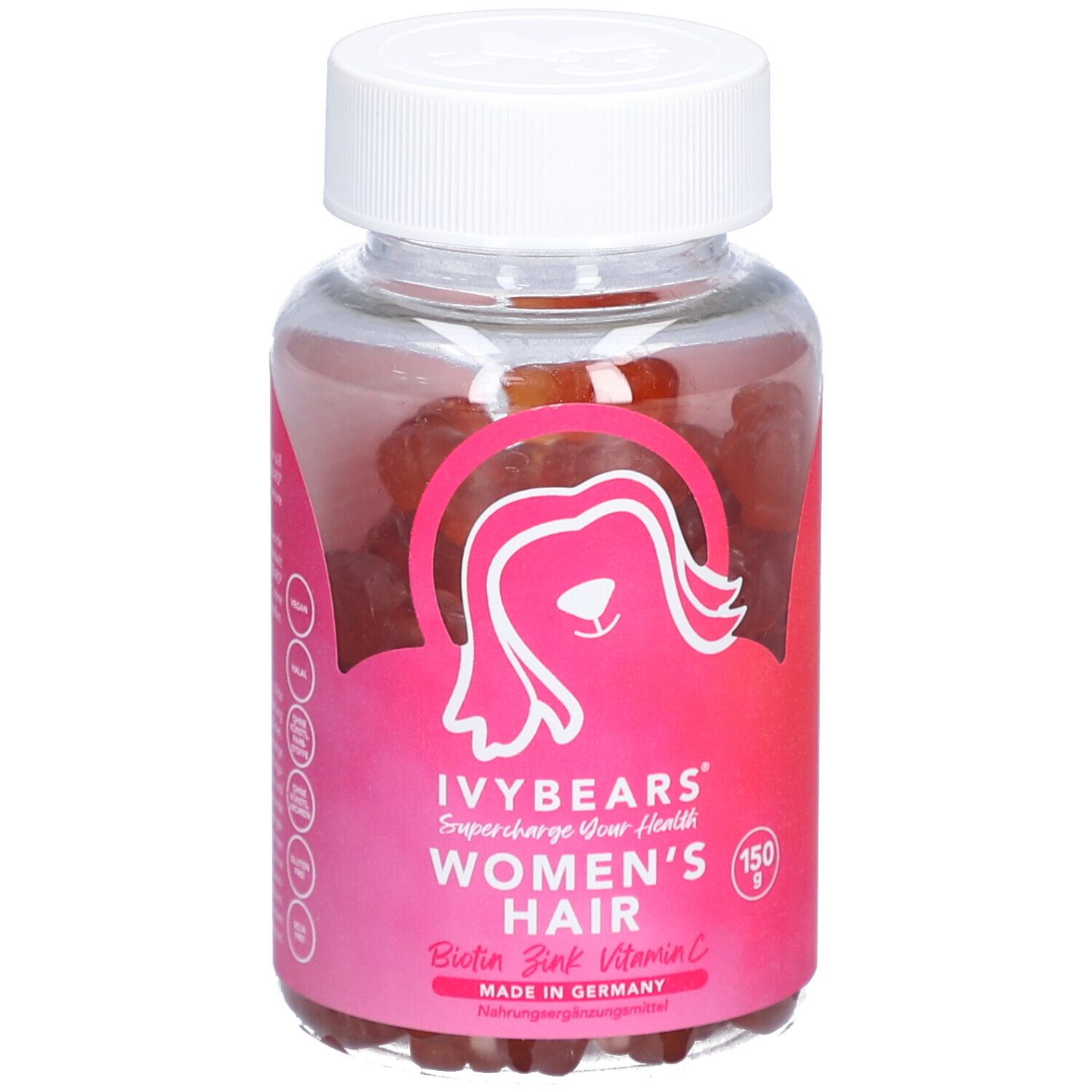 Ivybears Women's Hair Ds 60 Stk St Paste