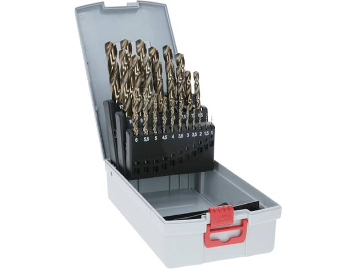 Bosch 25x PRO Stainless Steel HSS-Co spiraalboorset