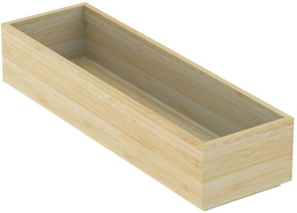 Geberit Schubladeneinsatz 503193001 9,8x7,6x32,9cm, bambus / lackiert