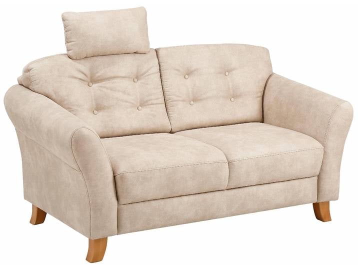 Sofa-Kopfstütze GOODPRODUCT Trondheim , beige, B:50cm H:25cm T:10cm, Holzwerkstoff, Kopfstützen, Sofa-Kopfstütze